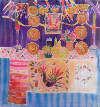 Mexikanischer Schrein mit Frida Kahlo, 2006 von Hilary Simon